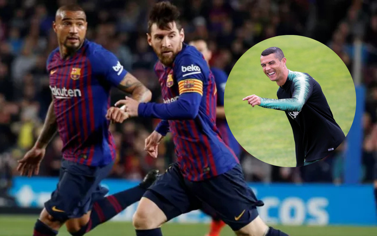 OK9: Boateng nói dối về Messi, Ronaldo phản ứng gây bão mạng xã hội